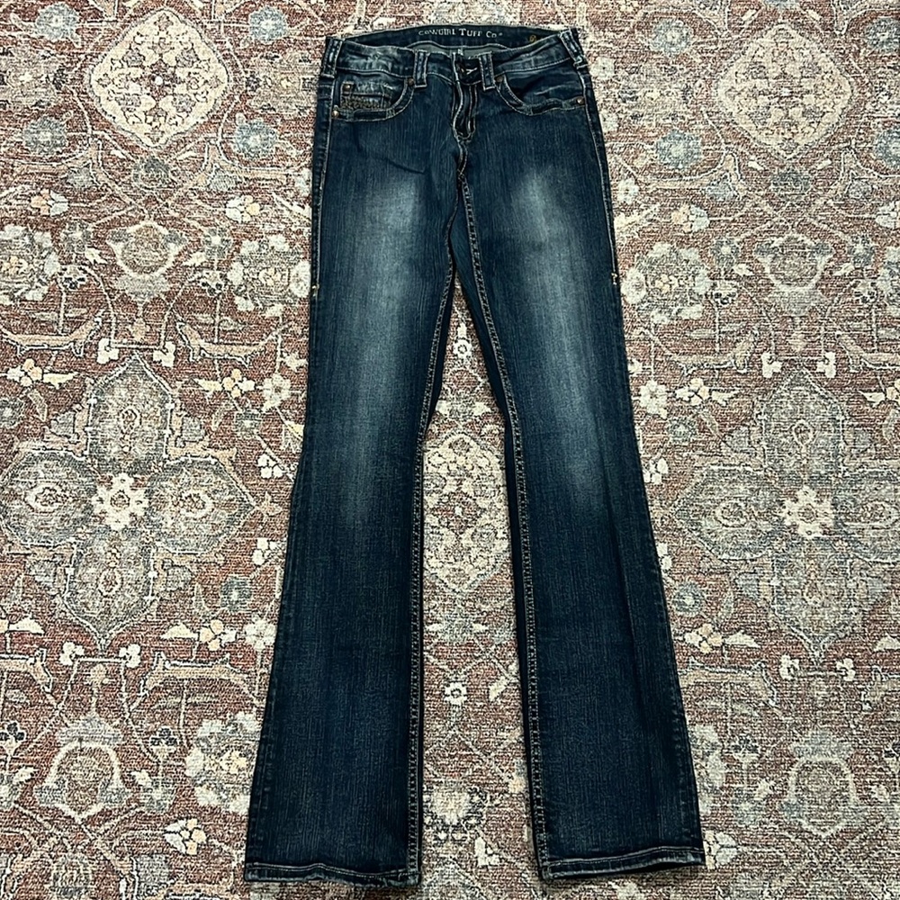 Cowgirl Tuff Don’t fence me in Riding Jean 27x37